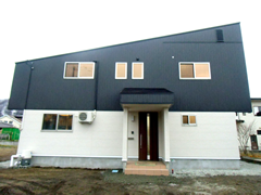 米沢 株式会社アサイ 2階建て住宅 ビルトインガレージ