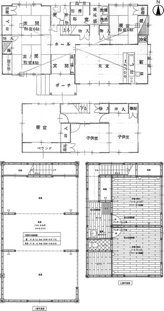 中古住宅 米沢市万世町片子 間取り