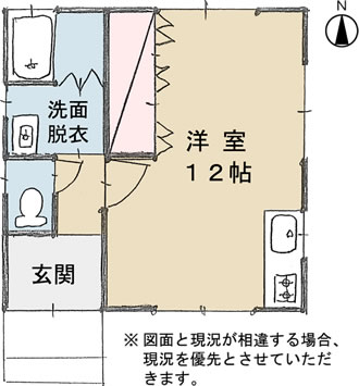 中古住宅 米沢市本町1丁目 間取り