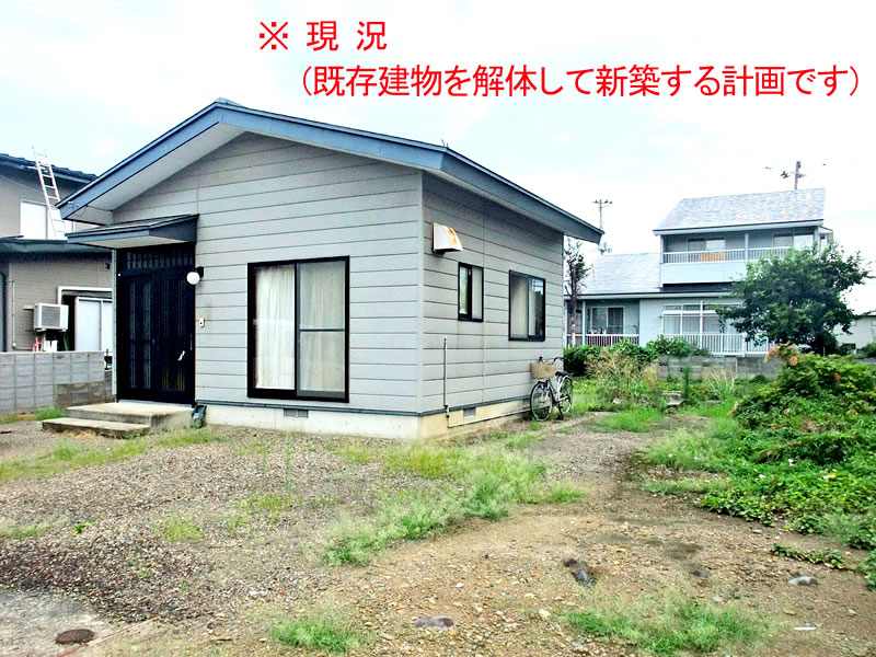 長屋建住宅（3戸連棟）米沢市本町1丁目 パース